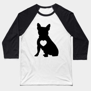 Love French Bulldogs Baseball T-Shirt